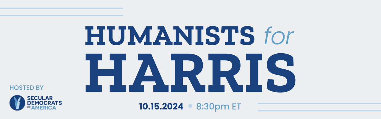 Welcome! You are invited to join a webinar: Humanists for Harris. A...